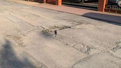 Stan nawierzchni na ulicy Kruczkowskiego