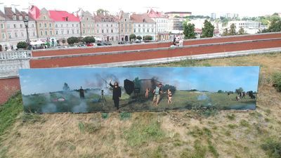 Taki obraz pojawił się w centrum Lublina. Rusza festiwal Utajone miasto/Otwarte miasto