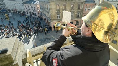 Lublin uhonoruje Piotra Szczepanika. Trębacz zagra dziś jego utwór z balkonu Ratusza