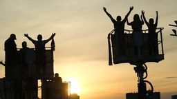 Motor Lublin - Betard Sparta Wrocław. Zobaczcie, jak ogląda się żużel z "podniebnego sektora" [zdjęcia]