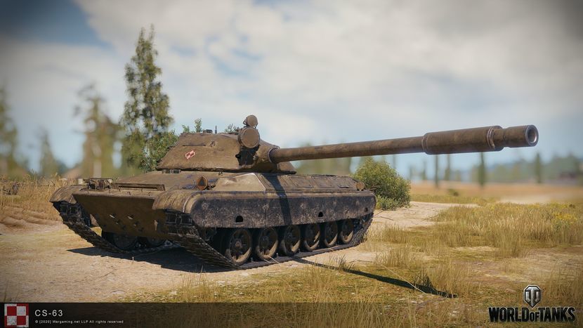 Jednym z nowych polskich czołgów w grze World of Tanks jest bardzo szybki CS-63