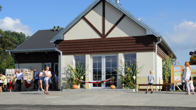 Oddana w 2018 roku świetlica wiejska w Choszczowie. O podobnej marzą dzisiaj w Klementowicach. Żeby powstała szybciej, jej budowę rada sołecka zamierza wesprzeć 45 tys. zł  z funduszu sołeckiego 
