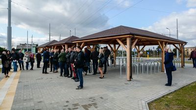 Otwarcie pętli autobusowej na Choinach w 2019 roku