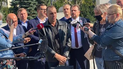 Radny i rolnik z powiatu bialskiego Marek Sulima 