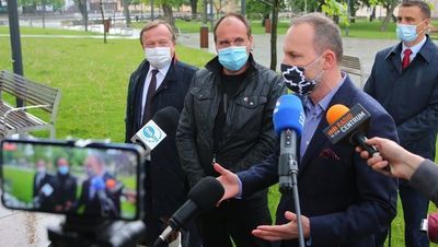 Jan Łopata, Paweł Kukiz, Krzysztof Hetman i Jarosław Sachajko