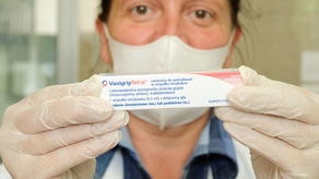 Pielęgniarka z Ośrodka Medycznego Dobra Medycyna Praktyczna w Lublinie.