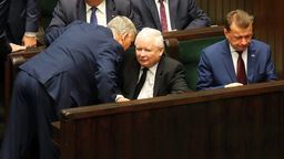 Prezes PiS Jarosław Kaczyński