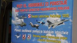 Biała Podlaska: Izba pamięci lotnictwa i mural. Czy ten projekt wygra? 