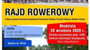 Rajd rowerowy z Puław do Nasiłowa