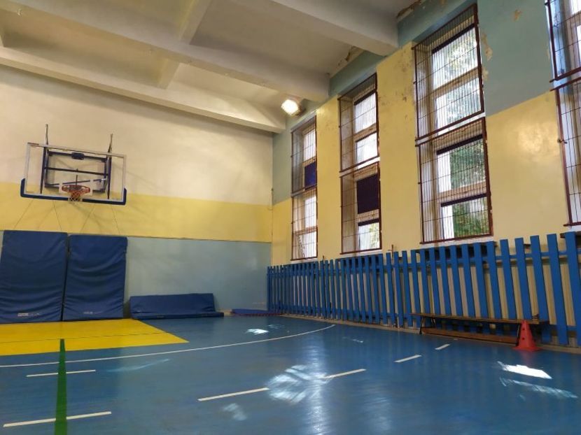 Stara sala gimnastyczna SP nr 3 przy ul. Jaworowej pamięta lata 60-te ubiegłego wieku.