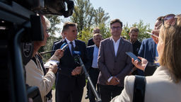 Wmurują 7-metrową ścianę w wiślany wał. Ma uchronić przed powodzią koło Ryk