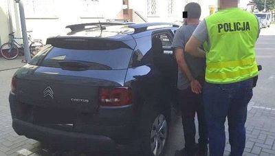 Kradzież samochodu w Białej Podlaskiej. Subaru było już w drugiej części Polski