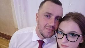 Paweł Bartnik z żoną