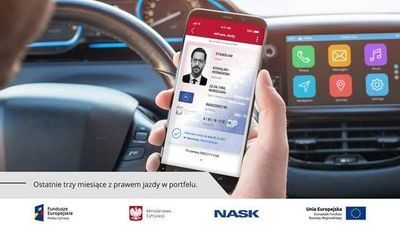 Od 5 grudnia prawo jazdy będzie można wozić w telefonie