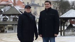 Dariusz Wróbel i Artur Pomianowski