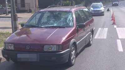 17-latek potrącony przez samochód na przejściu dla pieszych w Puławach