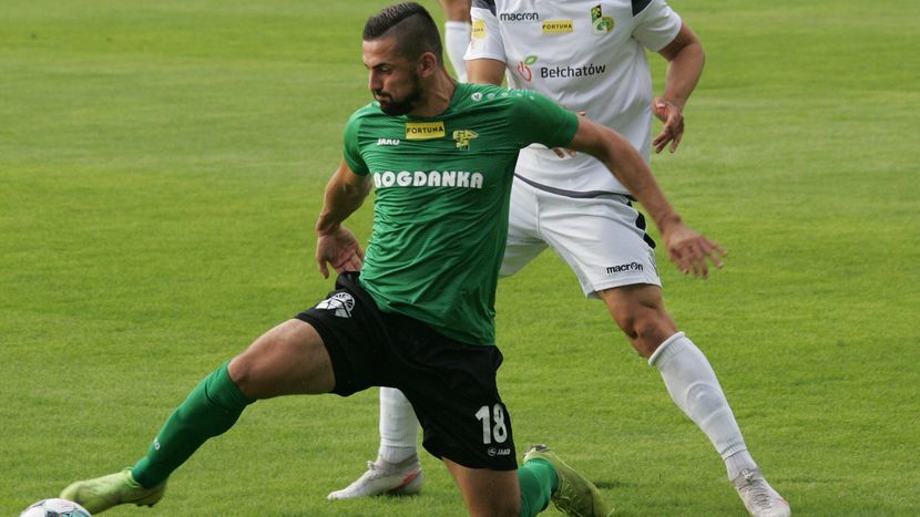 Bartosz Śpiączka strzelił kolejnego gola w Fortuna I Lidze<br />
