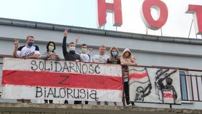 Białorusini w Białej Podlaskiej: Uciekli przed represjami. "Straszyli, że podpalą mi samochód"