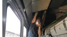 Papierosy poukrywane w pociągu. Tym razem to byli maszyniści