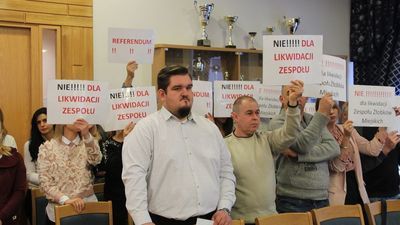 Przeciwko podziałowi zespołu żłobków protestowali rodzice