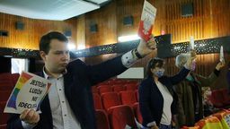 Aktywiści na ostatniej sesji RM Kraśnik 