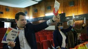 Aktywiści na ostatniej sesji RM Kraśnik 