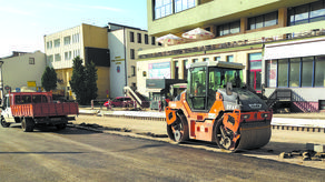 Skłodowskiej już będzie można jeździć, ulicą Lipową niebawem