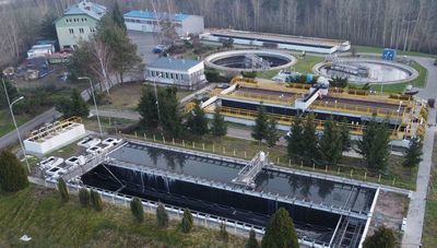 Dęblińska oczyszczalnia ścieków w Stężycy