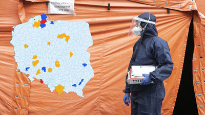 Lubelskie: Jeden z powiatów „niebieski”. Grożą dodatkowe obostrzenia