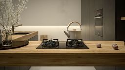 Czarne wnętrze w kuchni. Trend z charakterem