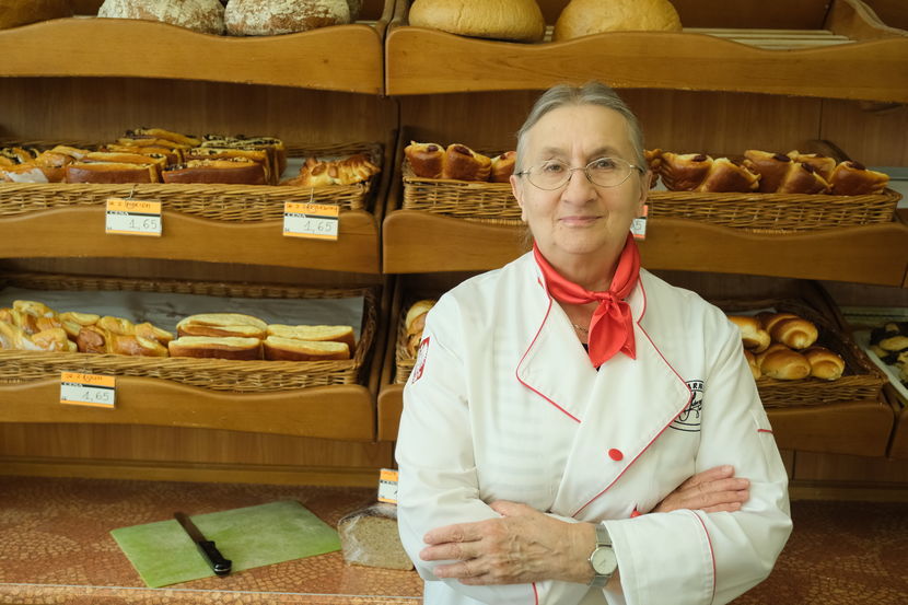 Mariola Zubrzycka, współwłaścicielka piekarni, odpowiada w firmie za promocję i marketing. Prowadzi też zajęcia edukacyjne w swoistej izbie pamięci