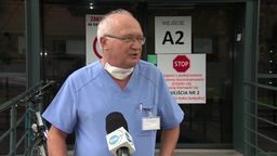 Prof. Krzysztof Simon, ordynator oddziału zakaźnego Wojewódzkiego Szpitala Specjalistycznego im. J. Gromkowskiego we Wrocławiu