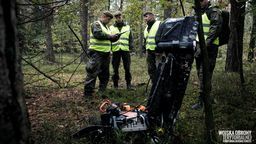 Terytorialsi ćwiczyli w lasach koło Parczewa. Mieli odszukać rozbity samolot