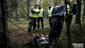 Terytorialsi ćwiczyli w lasach koło Parczewa. Mieli odszukać rozbity samolot