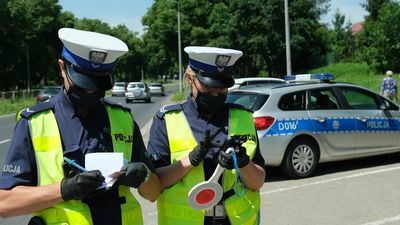 Jechał wężykiem przez Krasnystaw