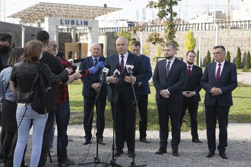 Sobotnia konferencja prasowa poityków PiS