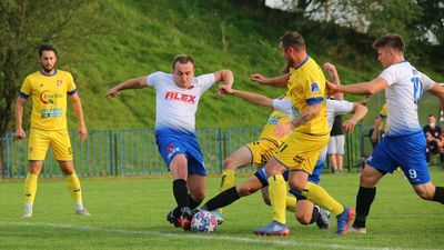 Walka w meczu w Piaskach była bardzo zacięta