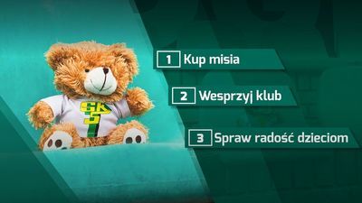 Pluszaki na stadionie, czyli akcja Górnika Łęczna ChceMisiePomagać