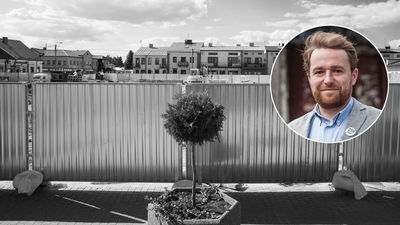 Parczew w trakcie przebudowy, Jan Mencwel