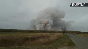 Wybuch i pożar w składzie amunicji w środkowej Rosji. Co najmniej 10 osób zostało rannych