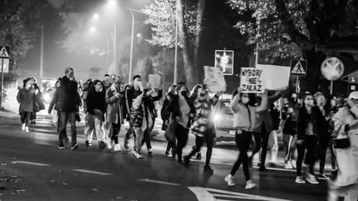 Duży protest w małym mieście