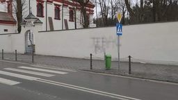 Lubelskie. Wymalował mur zabytkowego sanktuarium. Teraz żałuje i tłumaczy, że był pijany