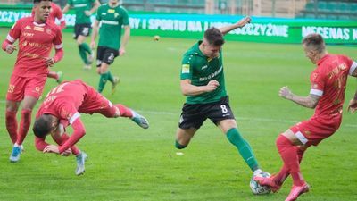 Górnik Łęczna – Widzew Łódź 0:0. Przerwa w grze dała im się we znaki [zdjęcia]