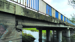 Most na ul. Żeglarskiej.