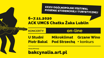 Bakcynalia 2020. Festiwal w tym roku tylko online