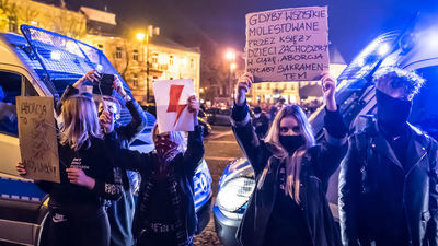 Niedzielny protest w Lublinie