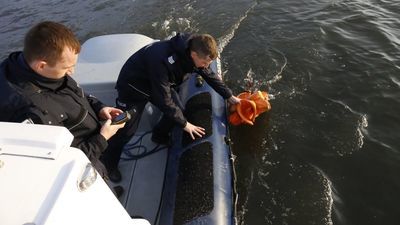 Patrolują nie tylko Zalew Zembrzycki, ale to właśnie tu szkolą się policyjni sternicy