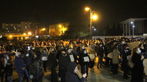 Protest Kobiet w Puławach