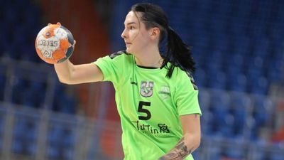 Julia Skubacz zagrała świetny mecz i zdobyła 5 bramek
