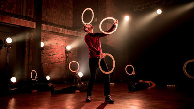 Żonglerka z ostatnią powieścią Gombrowicza w tle. W Lublinie trwa festiwal Cyrkulacje [zdjęcia]